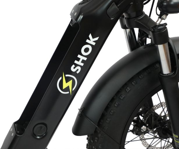 SHOK Fusion - Step Through Fat Tire eBike/Hybrid Scooter