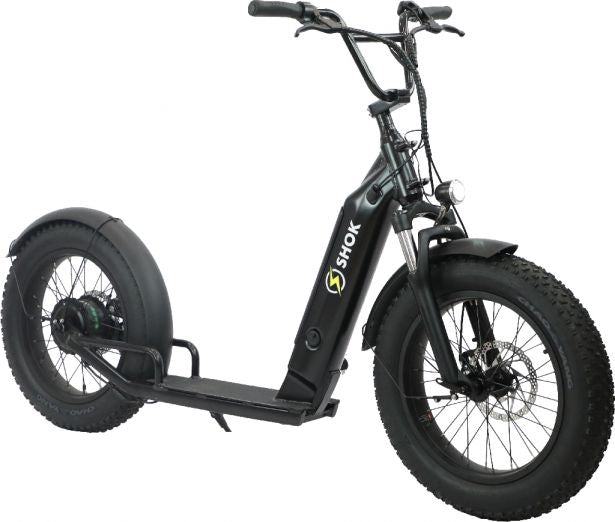 SHOK Fusion - Step Through Fat Tire eBike/Hybrid Scooter