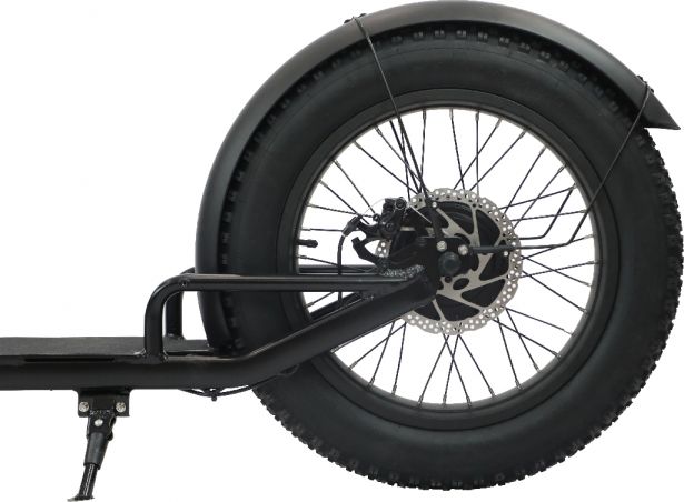 SHOK Fusion - Step Through Fat Tire eBike/Hybrid Scooter