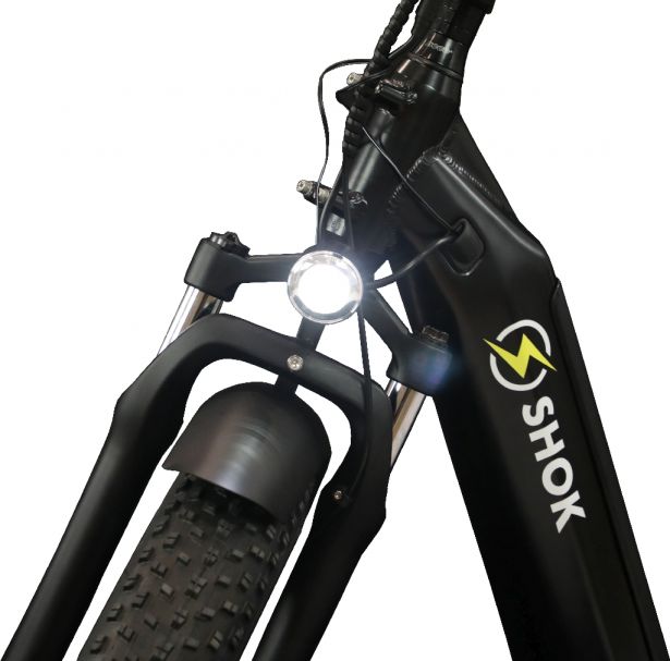 SHOK Fusion - Step Through Fat Tire eBike/Hybrid Scooter