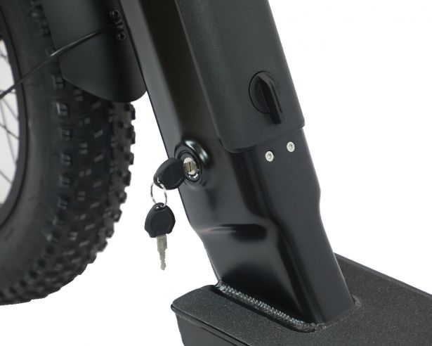 SHOK Fusion - Step Through Fat Tire eBike/Hybrid Scooter