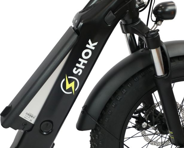 SHOK Fusion - Step Through Fat Tire eBike/Hybrid Scooter
