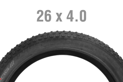 Tire - EXCE 26x4.0, E-902-01, E-bike/Fat Bike/Fat Tire/Bicycle