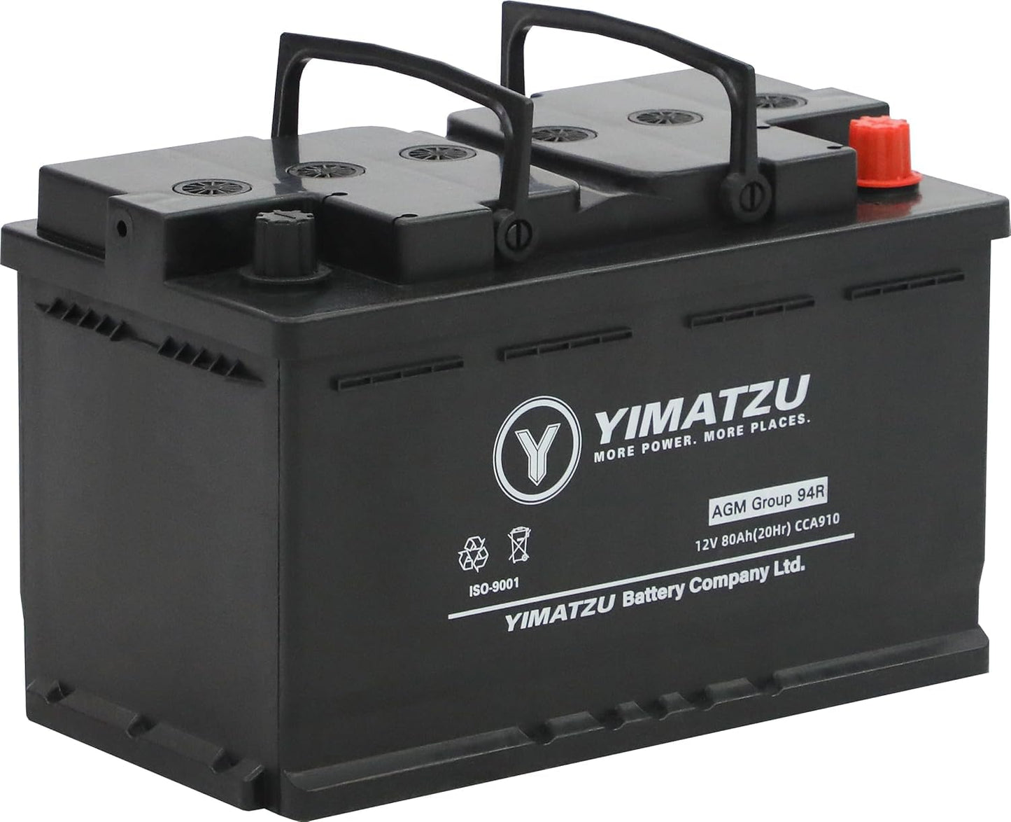 Battery - Group 48 / H6 / L3 Automotive, 12V 75Ah, 680CCA, SLA, MF, Yimatzu