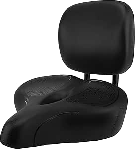 Bike Seat w/ Extended Back Rest