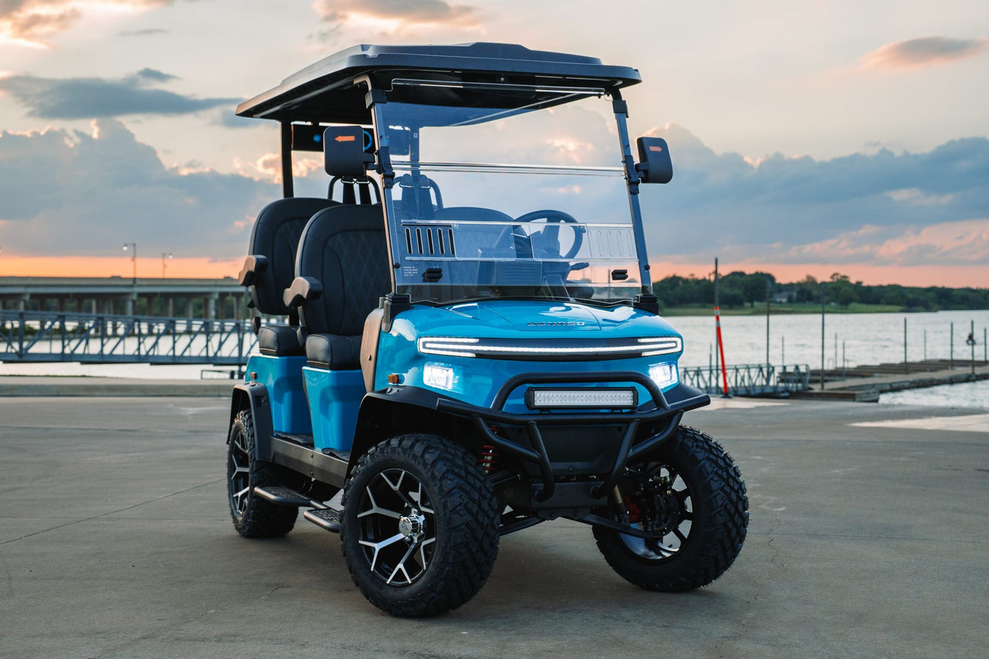 DENAGO EV Rover XL Electric 4 Seat Golf-Cart