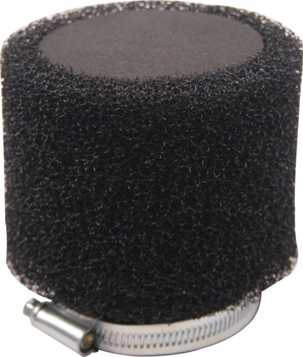 OVERSTOCK SPECIAL - Air Filter - 41mm to 43mm, Sponge, Straight, Yimatzu Brand, Black