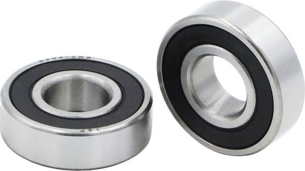 OVERSTOCK SPECIAL - Bearing - 6204-2RS (2 pc set) 47x20x14