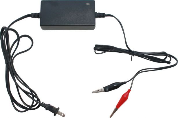 OVERSTOCK SPECIAL - Charger - 12V, 1.5A, Alligator Clips