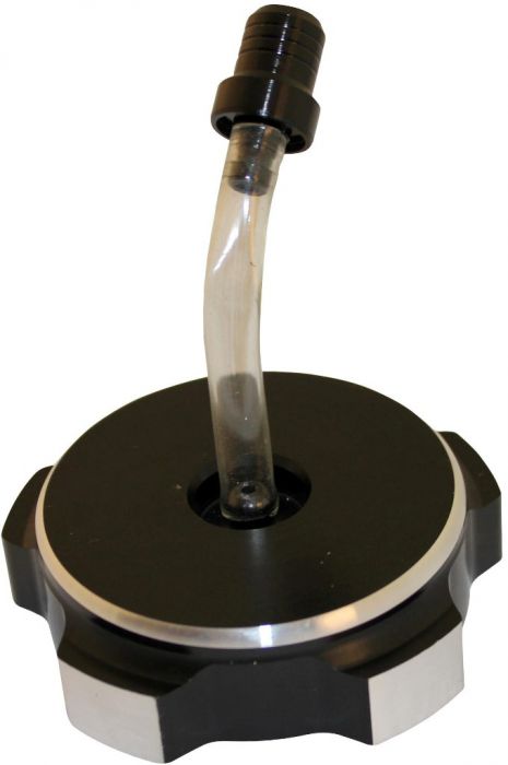 OVERSTOCK SPECIAL - Fuel Tank Cap - Black Aluminum