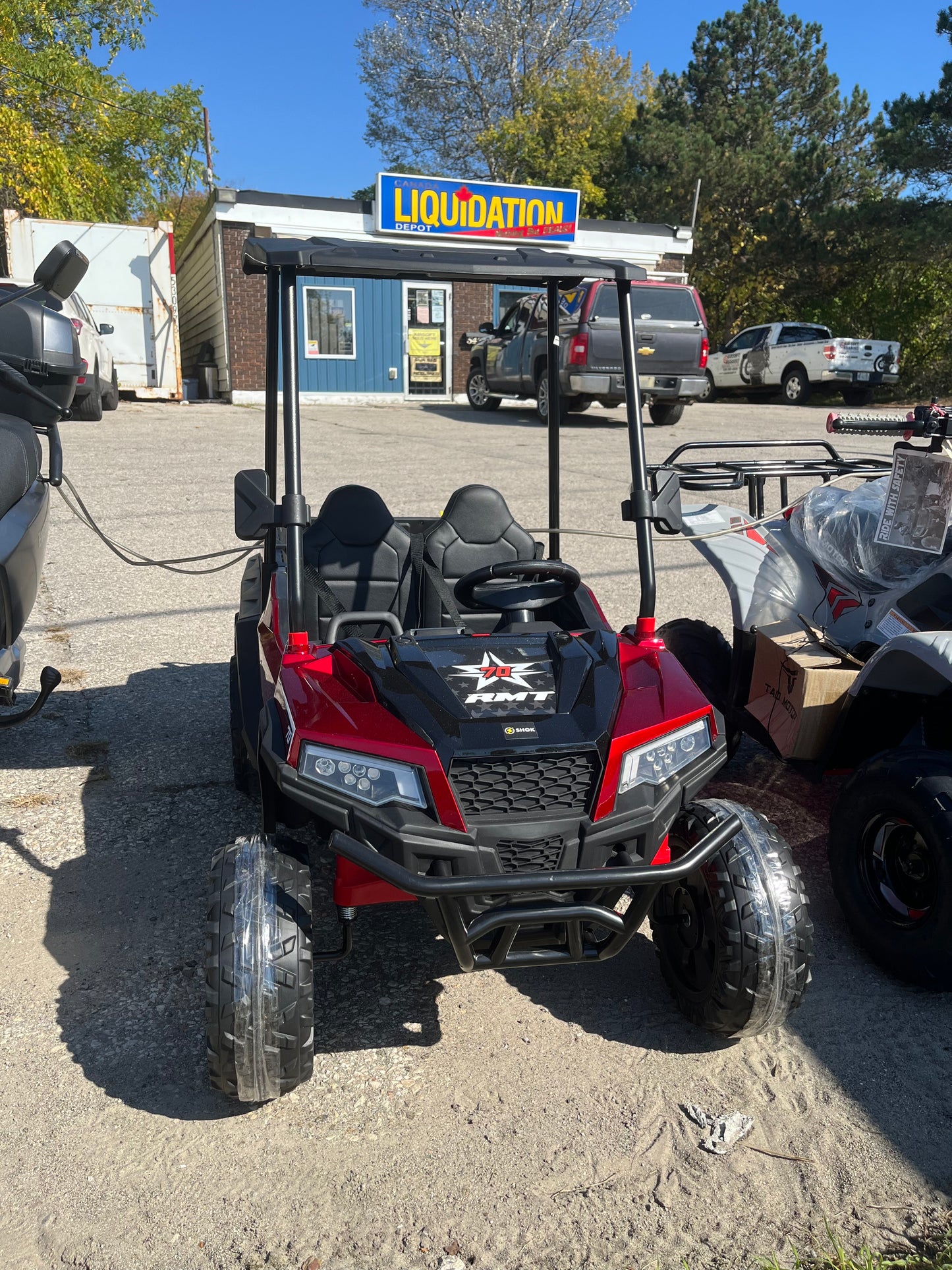 SHOK Ride On Kids Taskmaster 6 - Six Wheel Kids Vehicle