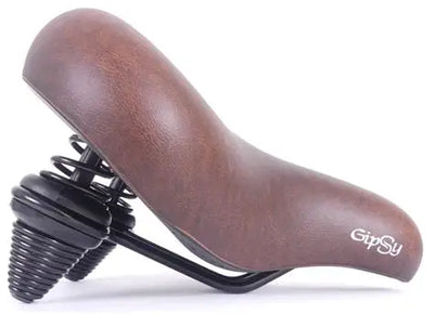 EMMO Padded Brown Bike Seat Gypsy