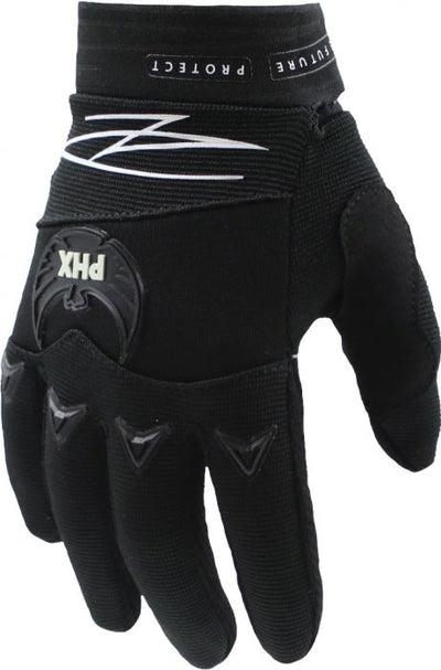 OVERSTOCK SPECIAL - PHX Firelite Gloves - Tempest, Black, Youth, Medium