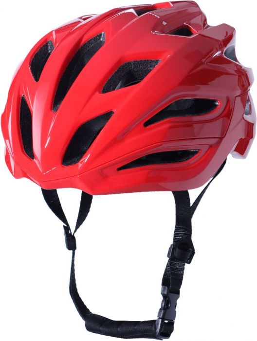 OVERSTOCK SPECIAL - PHX Flight - Bicycle Helmet, S-M, Gloss Red
