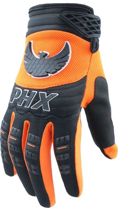 OVERSTOCK SPECIAL - PHX Helios Gloves - Surge, Orange, Adult, XL