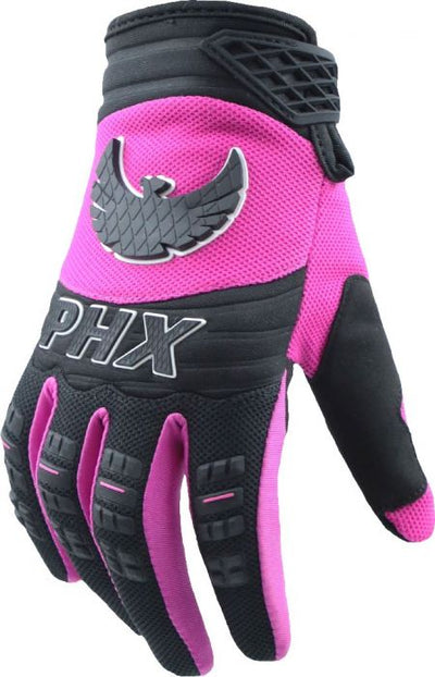 OVERSTOCK SPECIAL - PHX Helios Gloves - Surge, Pink, Adult, Medium