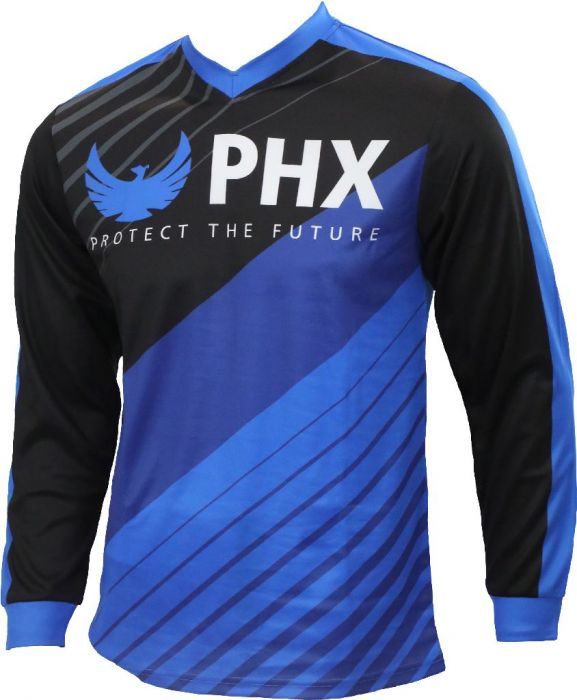 OVERSTOCK SPECIAL - PHX Helios Jersey - Hydra, Blue, Adult, XL