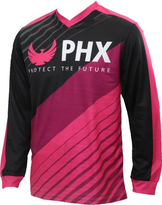 OVERSTOCK SPECIAL - PHX Helios Jersey - Hydra, Pink, Adult, Small