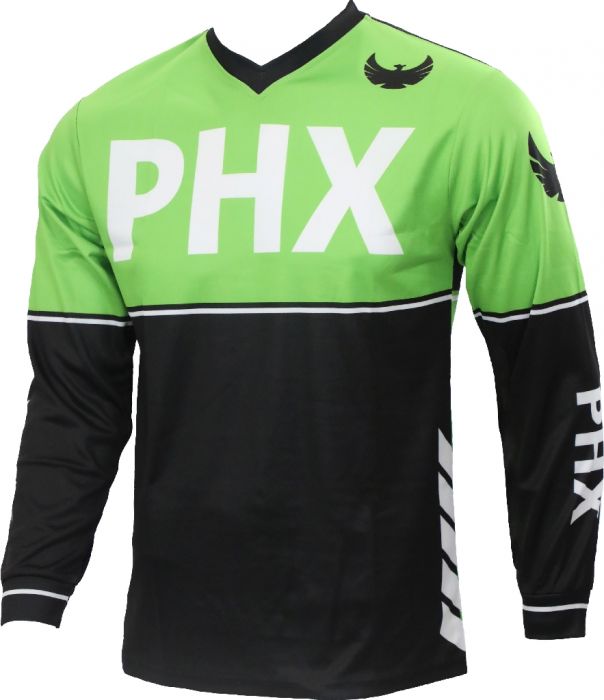 OVERSTOCK SPECIAL - PHX Helios Jersey - Surge, Green, Youth, Large
