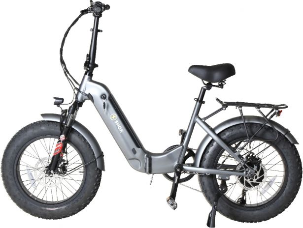 SHOK Quasar EBike Step Through Fat Tire Folding
