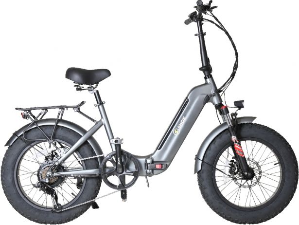 SHOK Quasar EBike Step Through Fat Tire Folding