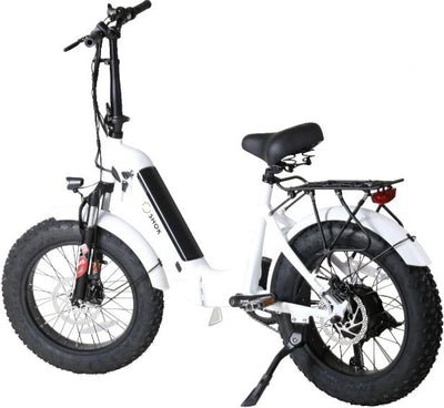 SHOK Quasar EBike Step Through Fat Tire Folding