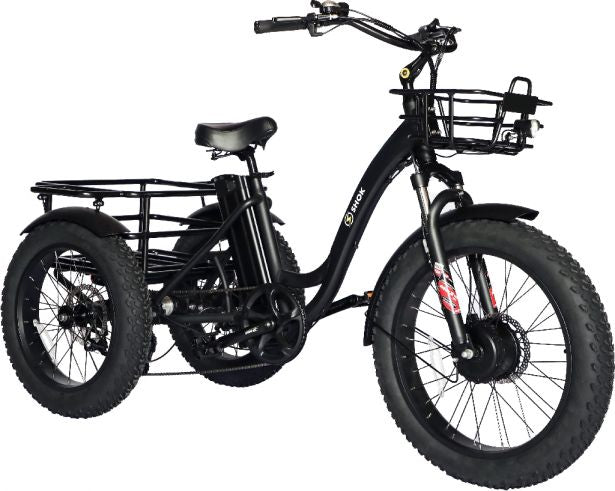 SHOK Triode - Trike Style Fat Tire eBike