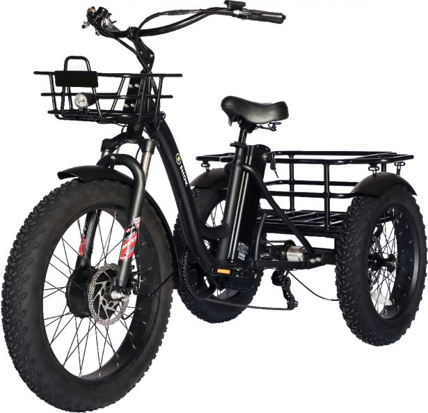 SHOK Triode - Trike Style Fat Tire eBike