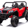 SHOK Ride On Tug Bug - TaskMaster FOUR, 2-Seat, 24V, Leather Seats, EVA Wheels, Remote