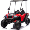 SHOK Ride On Tug Bug - TaskMaster FOUR, 2-Seat, 24V, Leather Seats, EVA Wheels, Remote