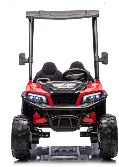 SHOK Ride On Tug Bug - TaskMaster FOUR, 2-Seat, 24V, Leather Seats, EVA Wheels, Remote