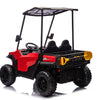 SHOK Ride On Tug Bug - TaskMaster FOUR, 2-Seat, 24V, Leather Seats, EVA Wheels, Remote