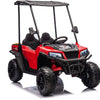 SHOK Ride On Tug Bug - TaskMaster FOUR, 2-Seat, 24V, Leather Seats, EVA Wheels, Remote