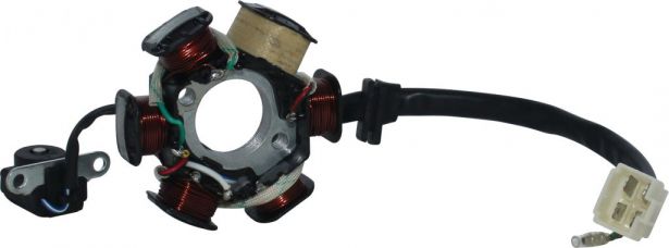 OVERSTOCK SPECIAL - Stator - Magneto Coil, C100-6, 5 Wire