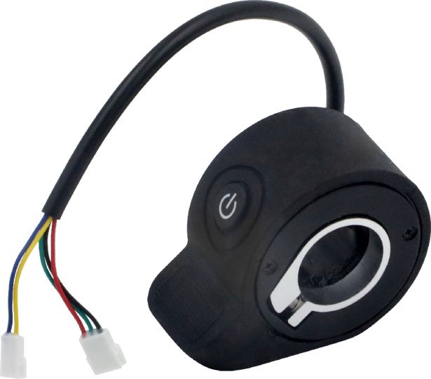 OVERSTOCK SPECIAL - Throttle Assembly - Electric Thumb Throttle Unit, SHOK Scooters Graviton