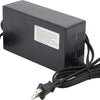 Charger - 48V, 3A, C13 Plug with Universal T-Prong, Reverse Polarity