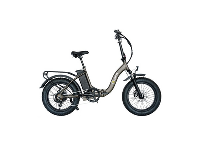 SHOK Pulsar - Step Through Fat Tire Electric Bicycle