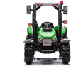 SHOK Ride On - Trundle Tug, 2-Seat, 24V, Leather Seats, EVA Wheels, Remote
