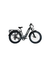 SHOK Excursion - Fat Tire Step Through Bicycle Style eBike