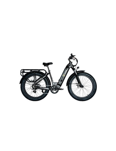 SHOK Excursion - Fat Tire Step Through Bicycle Style eBike