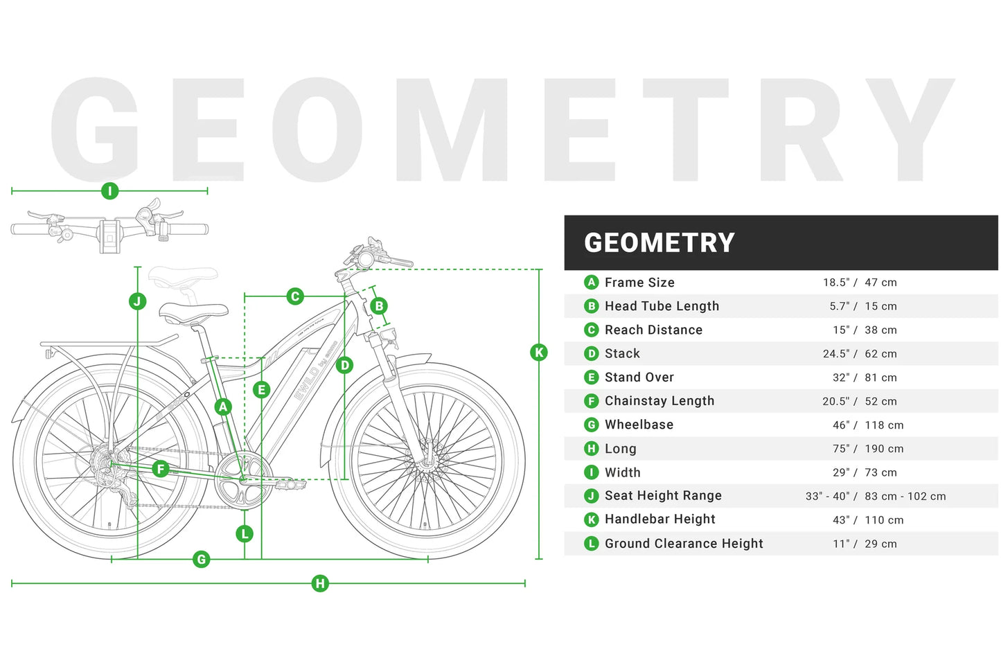EMMO E-Wild C2 - Fat Tire eBike
